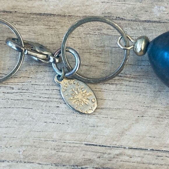 Boho Wood Beaded Necklace - Picture 3 of 4